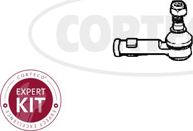 Corteco 49401473 - Наконечник рульової тяги, кульовий шарнір autocars.com.ua
