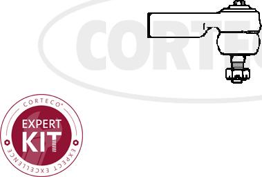 Corteco 49401724 - Наконечник рульової тяги, кульовий шарнір autocars.com.ua