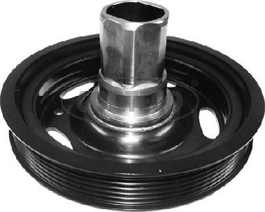 Corteco 49412200 - Ремінний шків, колінчастий вал autocars.com.ua