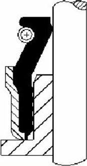 Corteco 49472892 - Кільце ущільнювача, шток клапана autocars.com.ua