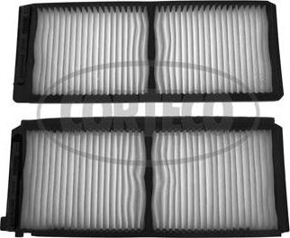 Corteco 80001489 - Фільтр, повітря у внутрішній простір autocars.com.ua