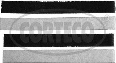 Corteco 80001624 - Фільтр, повітря у внутрішній простір autocars.com.ua
