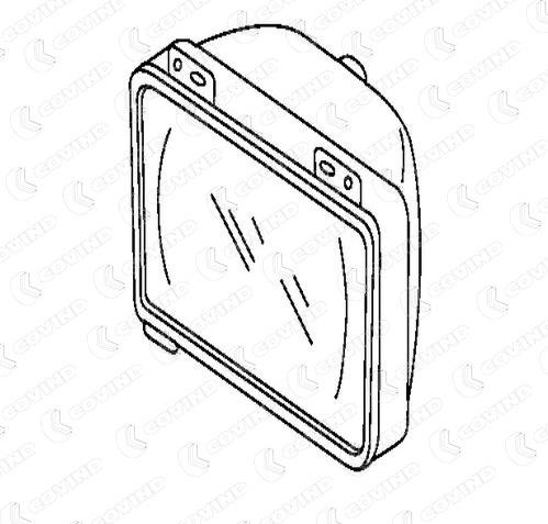 Covind 013/605 - Основная фара avtokuzovplus.com.ua