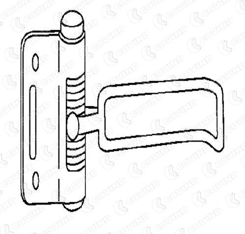Covind 015/ 15 - Фіксатор дверей autocars.com.ua