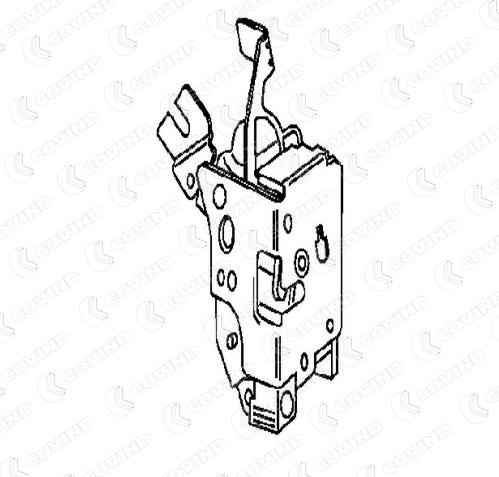 Covind 015/185 - Замок двері autocars.com.ua