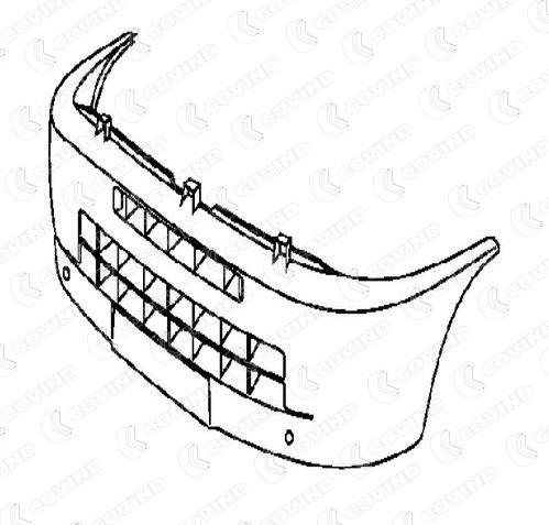 Covind 015/ 90 - Буфер, бампер avtokuzovplus.com.ua