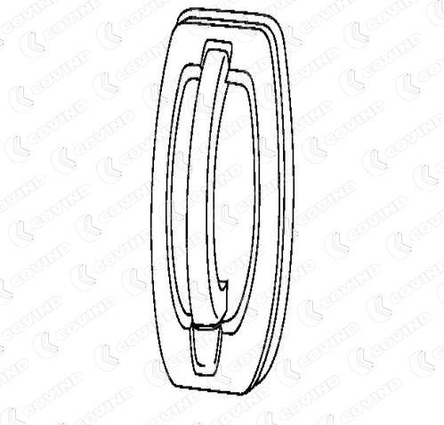 Covind 025151 - Ручка двері autocars.com.ua