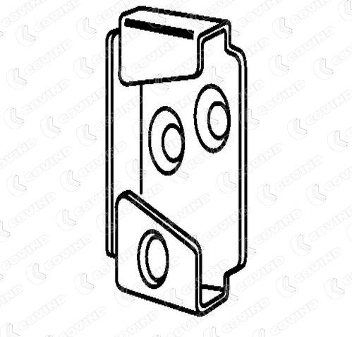 Covind 142/183 - Замок двери avtokuzovplus.com.ua