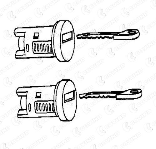 Covind 192/156 - Циліндр замка autocars.com.ua