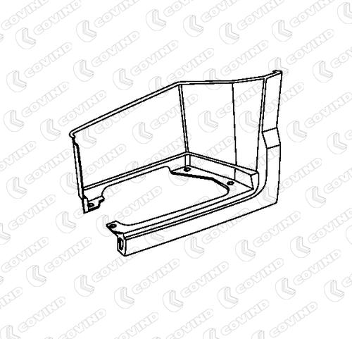 Covind 4FH243 - Подножка, накладка порога avtokuzovplus.com.ua