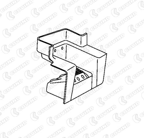 Covind 530/243 - Підніжка, накладка порога autocars.com.ua