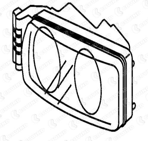 Covind 540/611 - Основная фара avtokuzovplus.com.ua