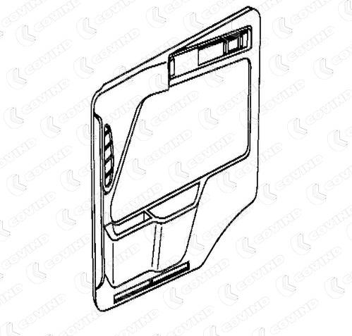 Covind 641/ 11 - Обшивка двері autocars.com.ua