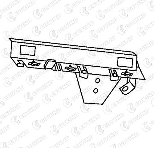 Covind D12/124 - Буфер, бампер autocars.com.ua