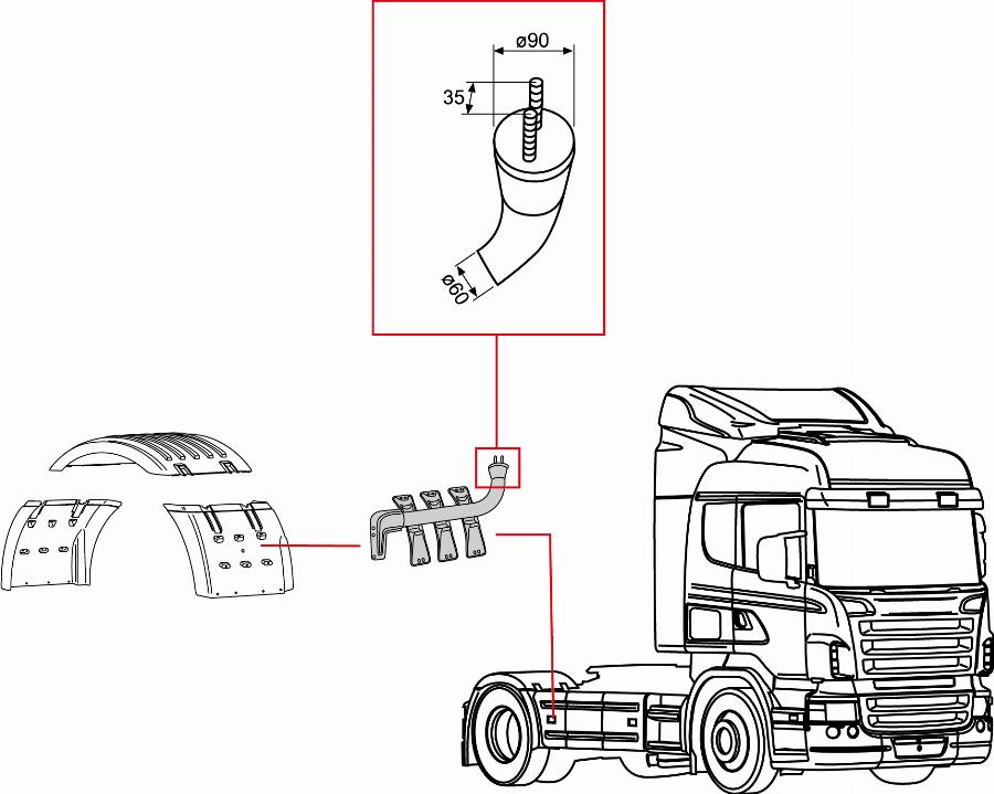 Covind SCR/538 - Скоба autocars.com.ua