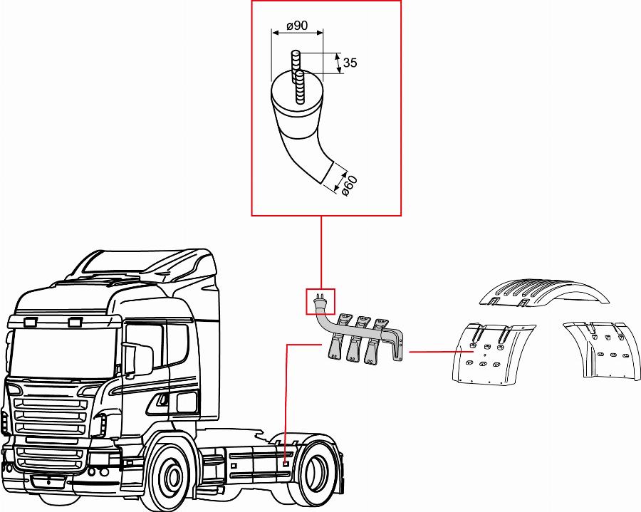 Covind SCR/539 - Скоба autocars.com.ua