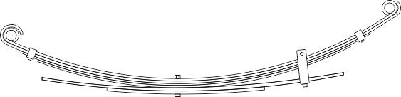 CS Germany 10.250.190.00 - багатолистові ресора autocars.com.ua