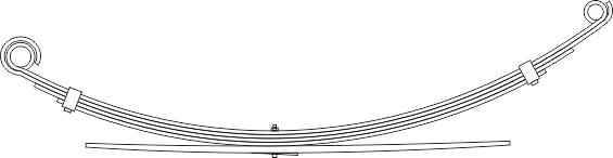 CS Germany 10.250.251.00 - багатолистові ресора autocars.com.ua