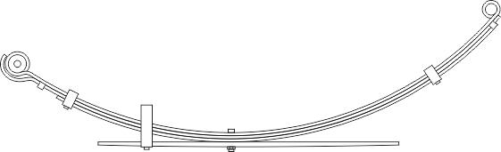 CS Germany 10.360.290.00 - багатолистові ресора autocars.com.ua
