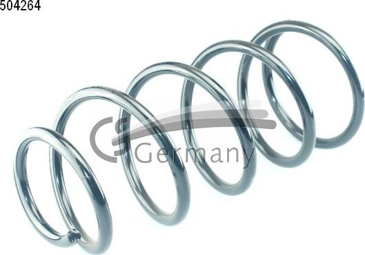 CS Germany 14.504.264 - Пружина ходової частини autocars.com.ua
