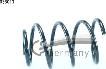 CS Germany 14.636.013 - Пружина ходової частини autocars.com.ua
