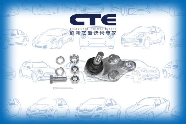 CTE CBJ02007LA - Несучий / направляючий шарнір autocars.com.ua