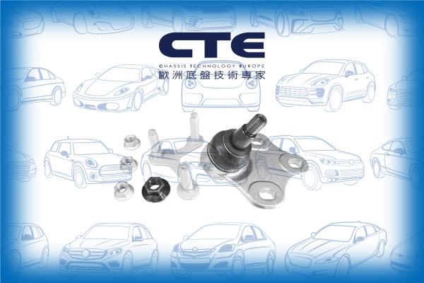 CTE CBJ19010LA - Несучий / направляючий шарнір autocars.com.ua