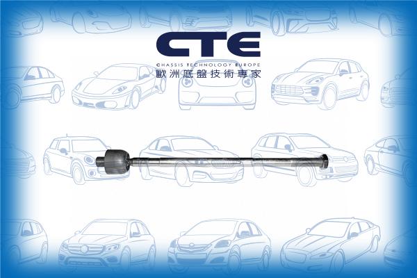 CTE CRE02060 - Осьовий шарнір, рульова тяга autocars.com.ua