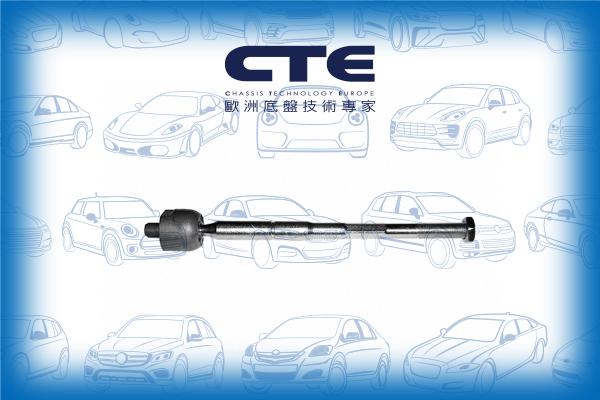 CTE CRE02066 - Осьовий шарнір, рульова тяга autocars.com.ua