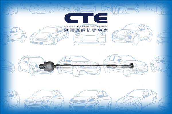 CTE CRE03013 - Осьовий шарнір, рульова тяга autocars.com.ua
