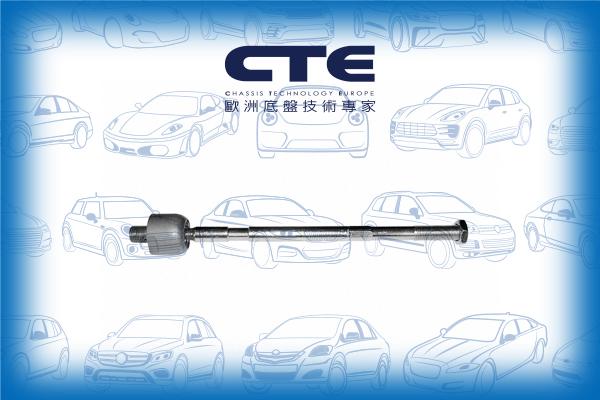 CTE CRE05019 - Осьовий шарнір, рульова тяга autocars.com.ua