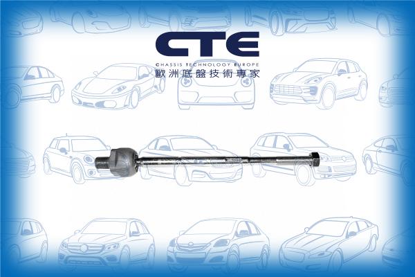 CTE CRE06008 - Осьовий шарнір, рульова тяга autocars.com.ua