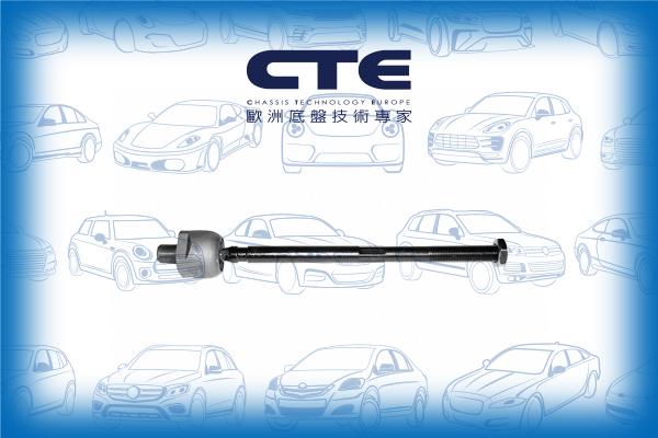 CTE CRE06026 - Осьовий шарнір, рульова тяга autocars.com.ua