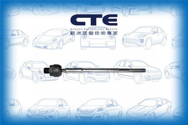 CTE CRE07005 - Осьовий шарнір, рульова тяга autocars.com.ua