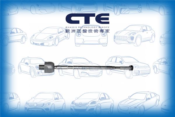 CTE CRE08005 - Осьовий шарнір, рульова тяга autocars.com.ua