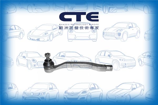 CTE CTE01002L - Наконечник рулевой тяги, шарнир autodnr.net