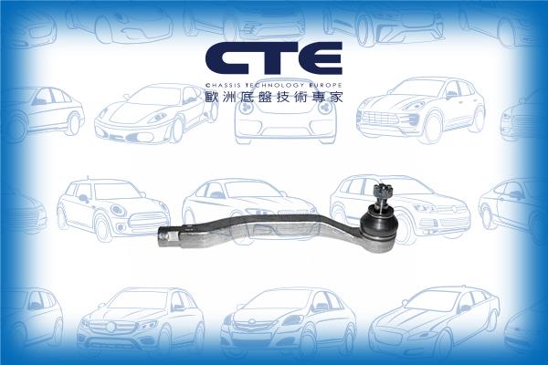 CTE CTE01002R - Наконечник рулевой тяги, шарнир autodnr.net