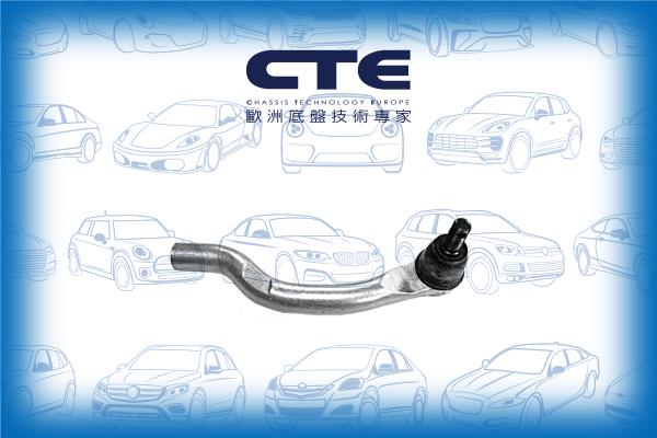CTE CTE01011R - Наконечник рульової тяги, кульовий шарнір autocars.com.ua