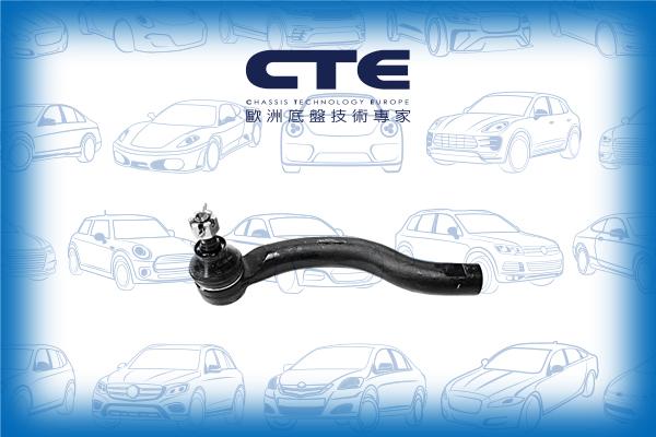 CTE CTE02004L - Наконечник рулевой тяги, шарнир autodnr.net