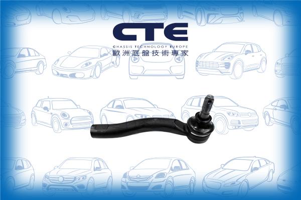 CTE CTE02007R - Наконечник рулевой тяги, шарнир autodnr.net