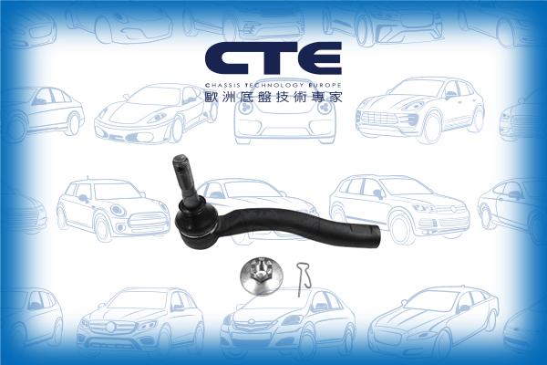 CTE CTE02008L - Наконечник рулевой тяги, шарнир autodnr.net
