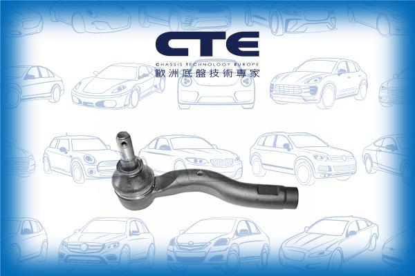 CTE CTE03008L - Наконечник рульової тяги, кульовий шарнір autocars.com.ua