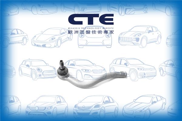 CTE CTE03010L - Наконечник рульової тяги, кульовий шарнір autocars.com.ua