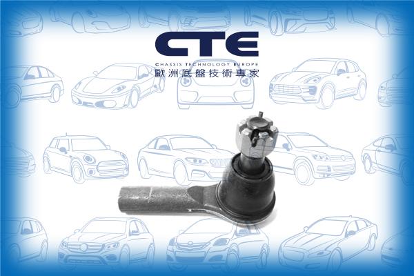 CTE CTE06008 - Наконечник рульової тяги, кульовий шарнір autocars.com.ua