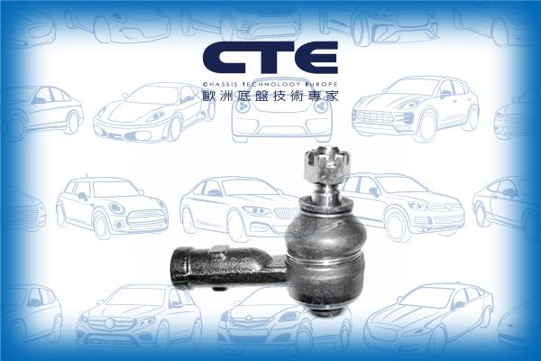 CTE CTE08003 - Наконечник рульової тяги, кульовий шарнір autocars.com.ua