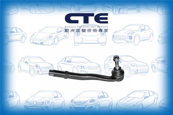CTE CTE09004R - Наконечник рульової тяги, кульовий шарнір autocars.com.ua