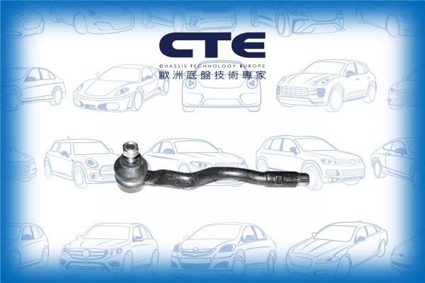 CTE CTE09005L - Наконечник рульової тяги, кульовий шарнір autocars.com.ua