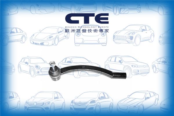 CTE CTE09006L - Наконечник рульової тяги, кульовий шарнір autocars.com.ua