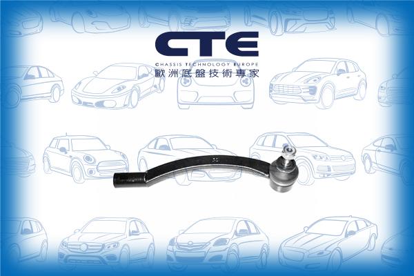CTE CTE09006R - Наконечник рульової тяги, кульовий шарнір autocars.com.ua