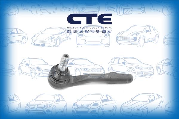 CTE CTE09011 - Наконечник рульової тяги, кульовий шарнір autocars.com.ua